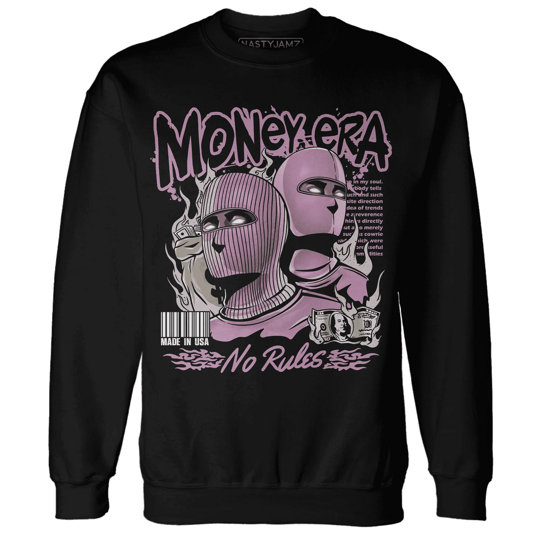 Orchid-Neutral-Grey-Black-White-4s-NastyJamz-Sweatshirt-Match-Money-Era