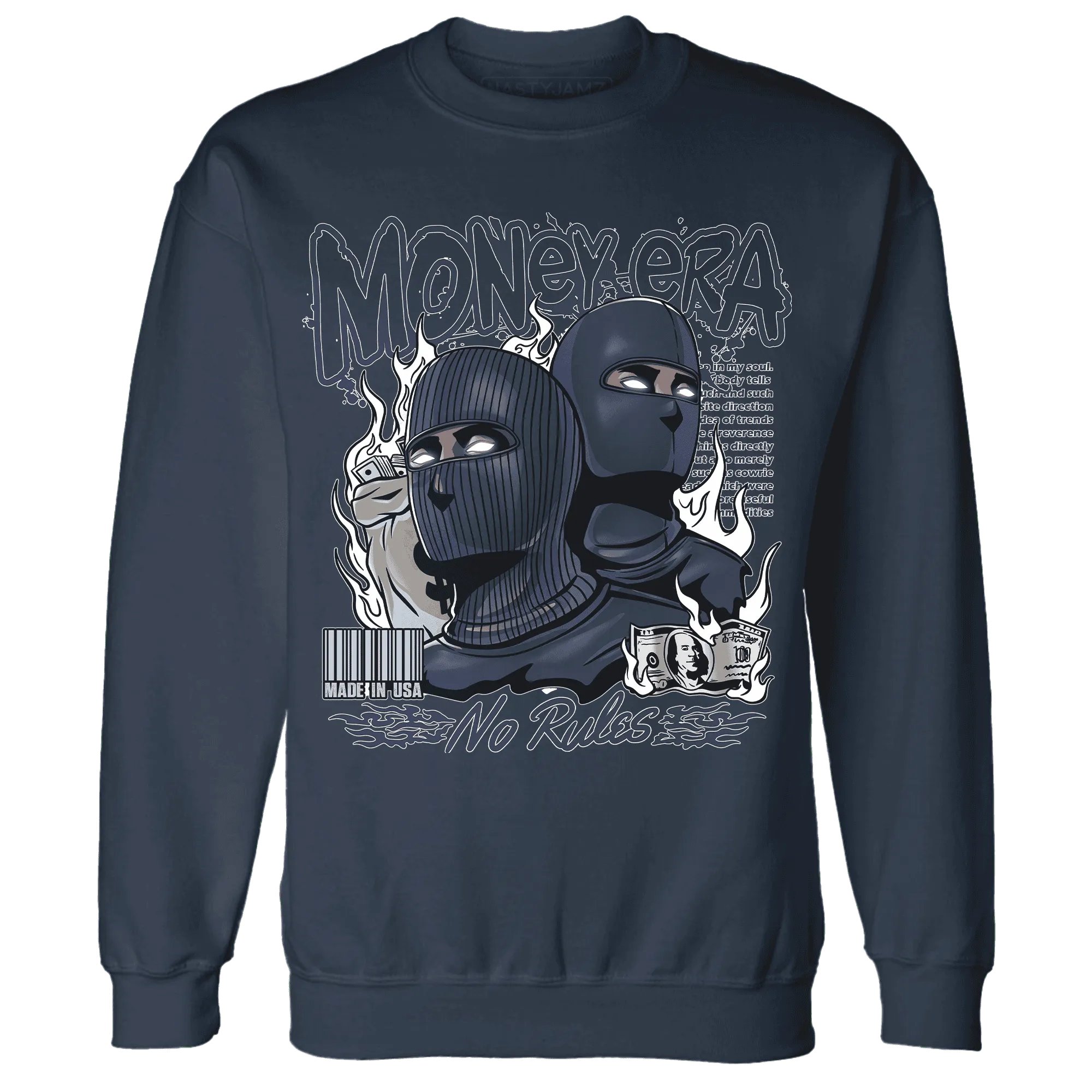 White-Navy-6s-Sweatshirt-Match-Money-Era