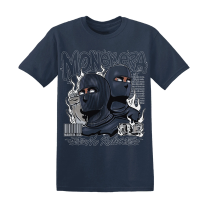 White-Navy-6s-T-Shirt-Match-Money-Era