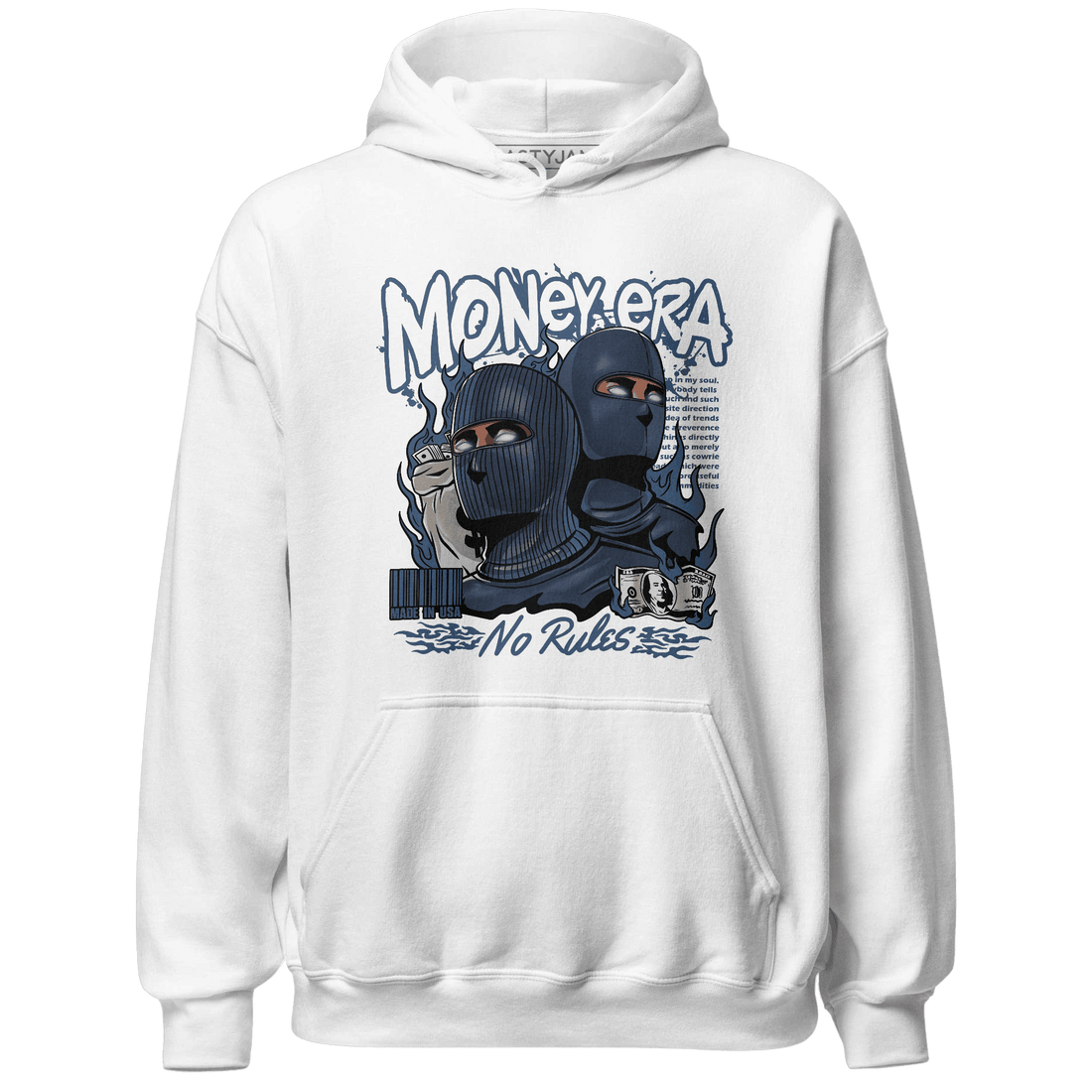AM 1 86 Jackie RBS Hoodie Match Money Era - NastyJamz