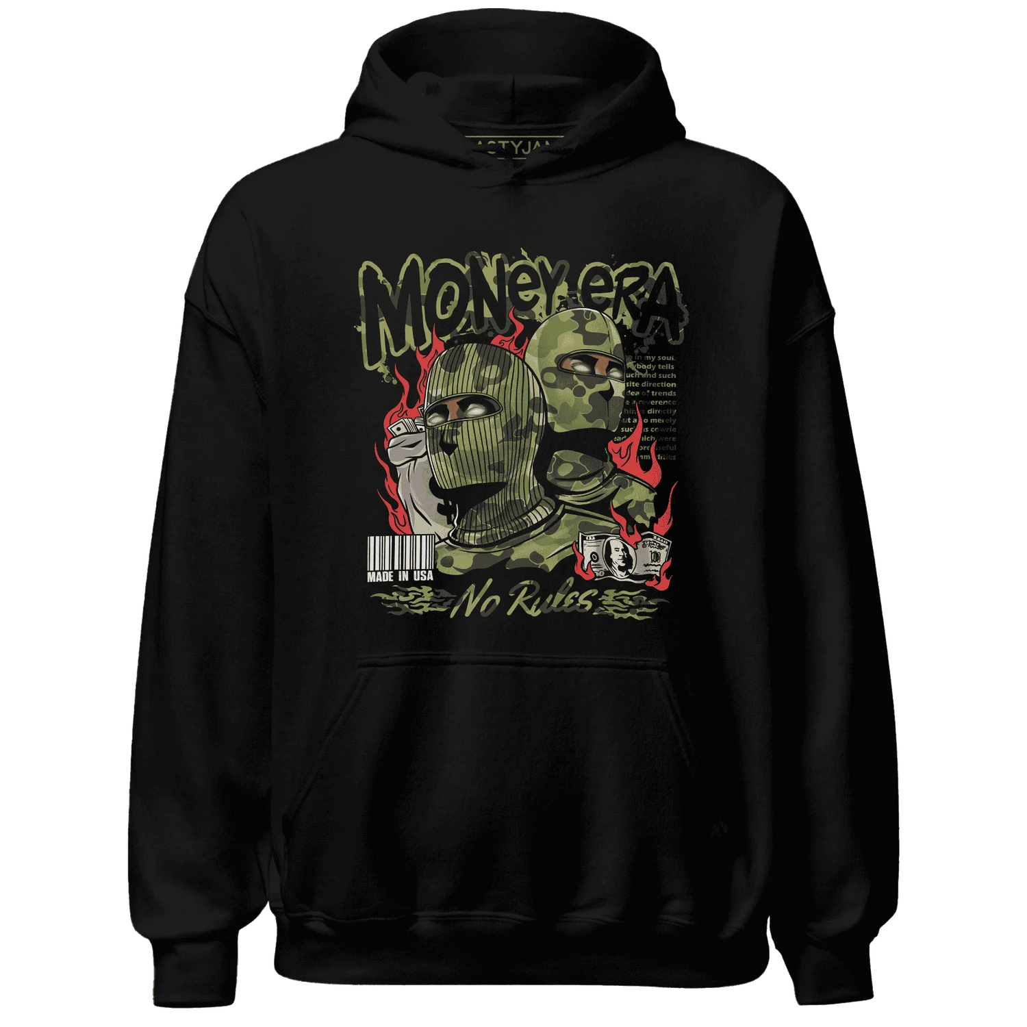 AM-90-Dark-Sage-Solar-Red-NastyJamz-Hoodie-Match-Money-Era