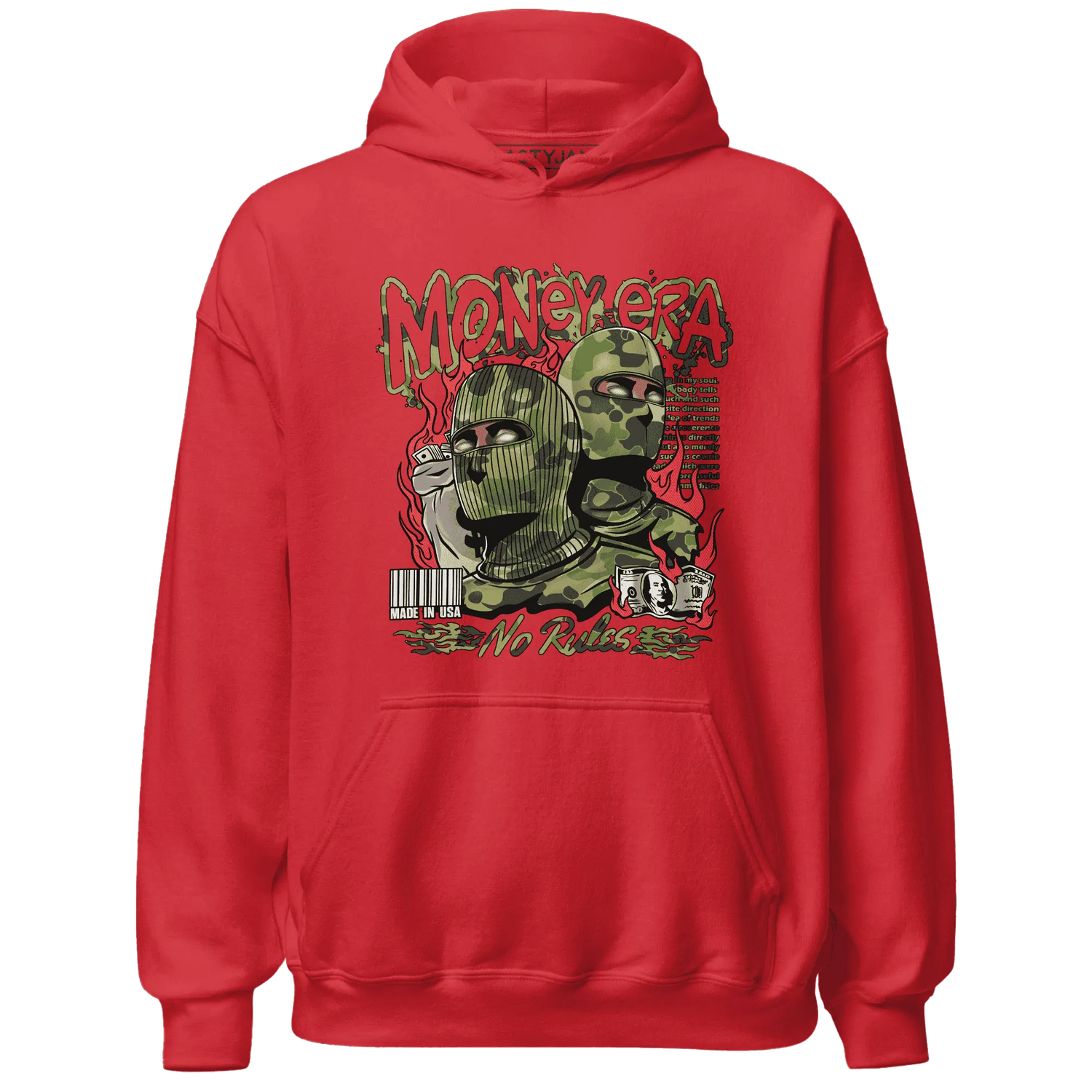 AM-90-Dark-Sage-Solar-Red-NastyJamz-Hoodie-Match-Money-Era