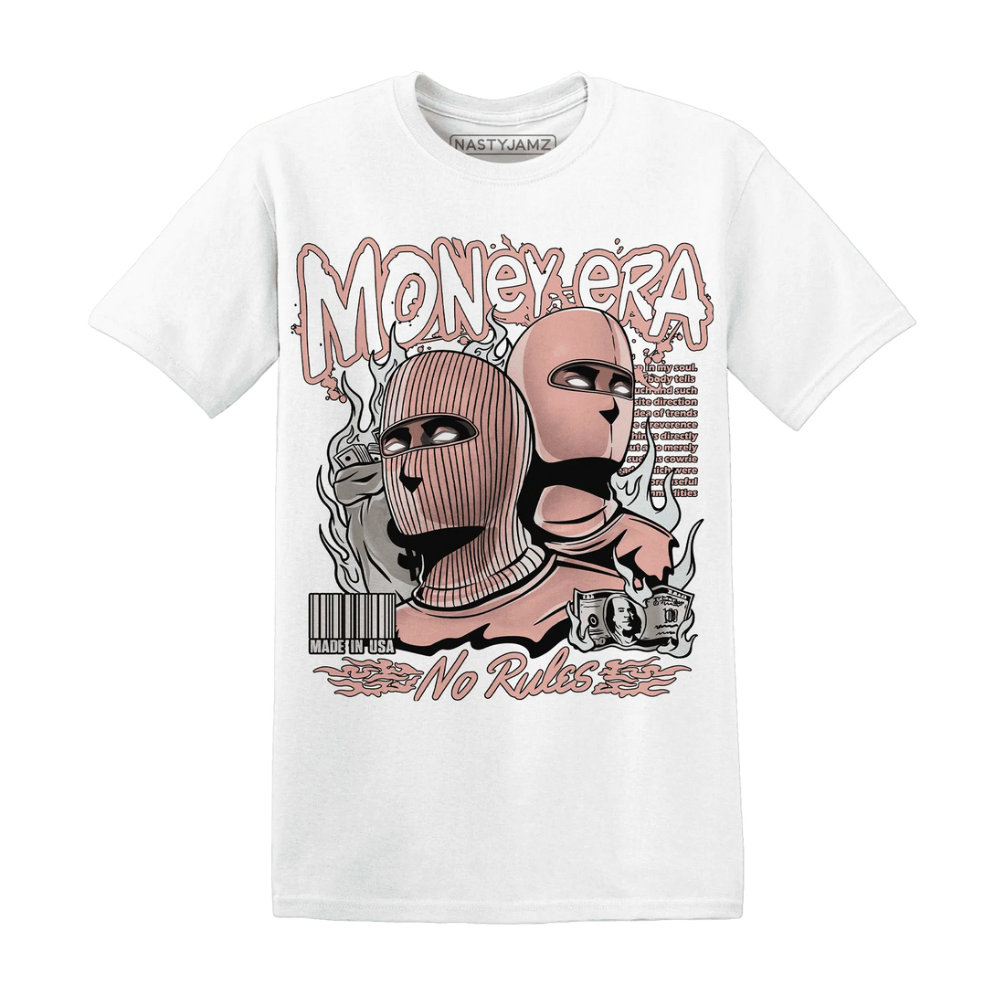 Dunk-Low-Glacier-Blue-Arctic-Orange-NastyJamz-T-Shirt-Match-Money-Era