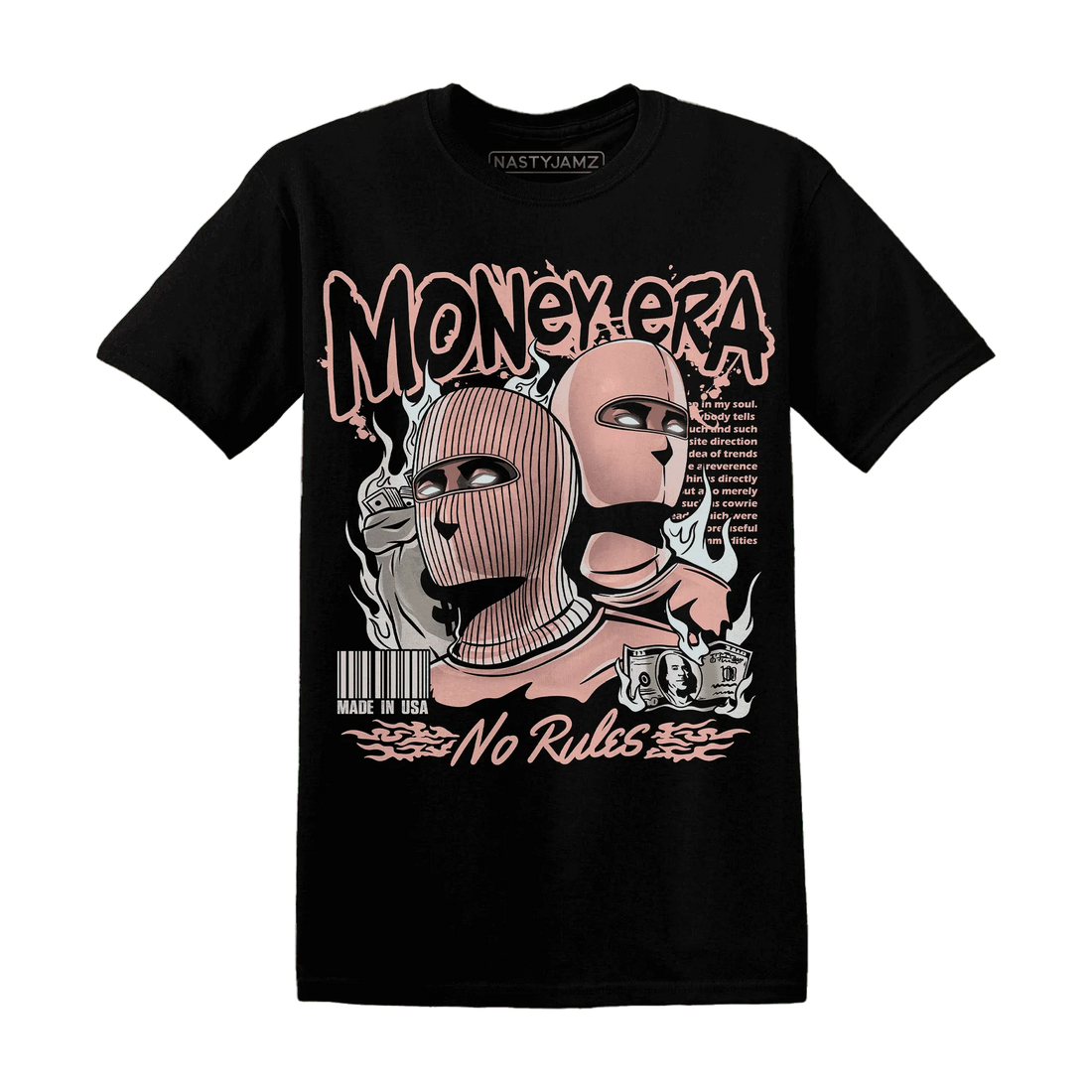 Dunk-Low-Glacier-Blue-Arctic-Orange-NastyJamz-T-Shirt-Match-Money-Era