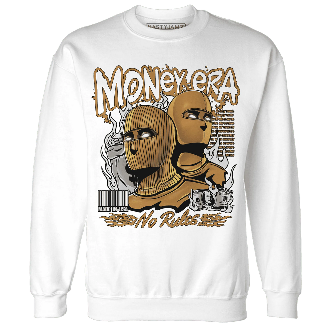 Dunk-Low-Retro-Wheat-Orange-NastyJamz-Sweatshirt-Match-Money-Era