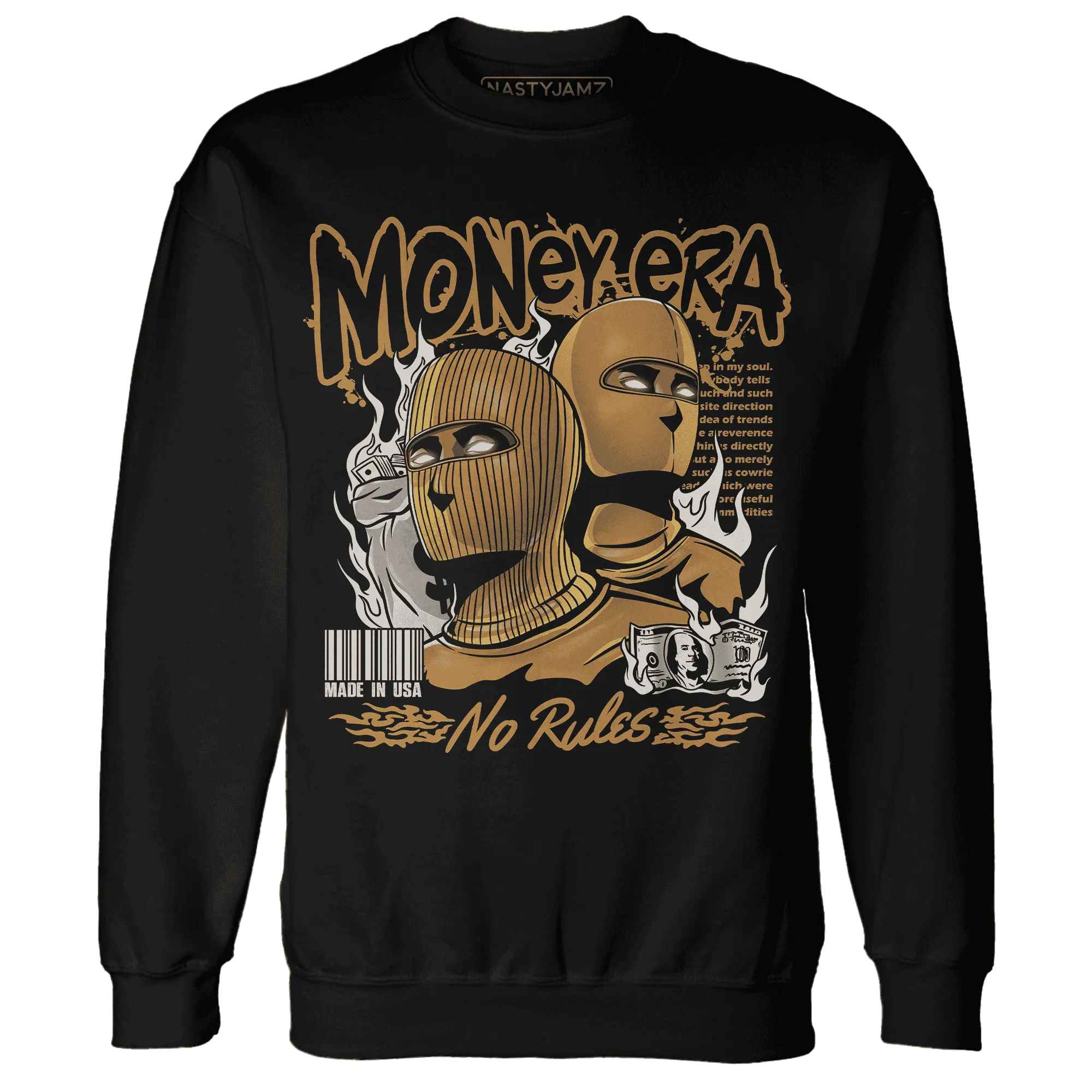 Dunk-Low-Retro-Wheat-Orange-NastyJamz-Sweatshirt-Match-Money-Era