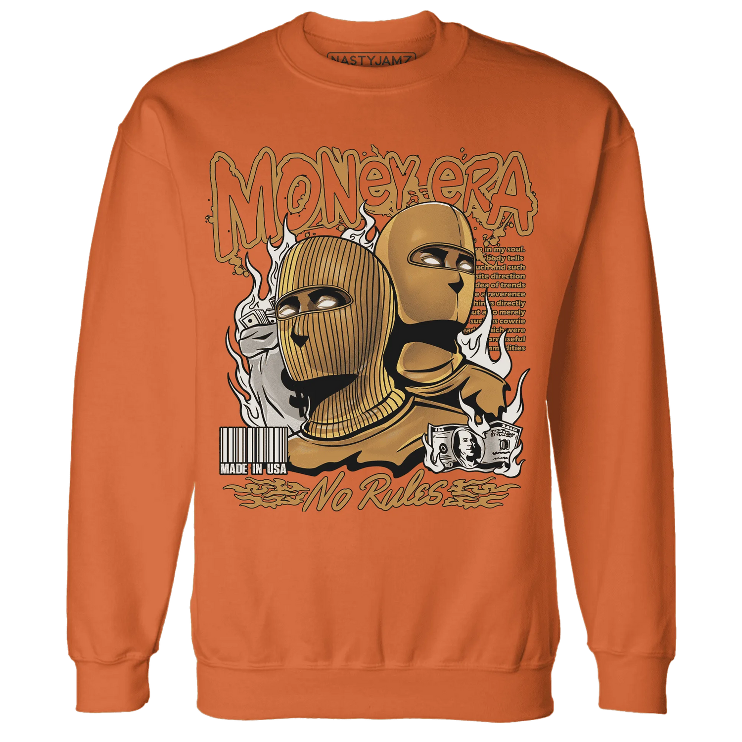 Dunk-Low-Retro-Wheat-Orange-NastyJamz-Sweatshirt-Match-Money-Era