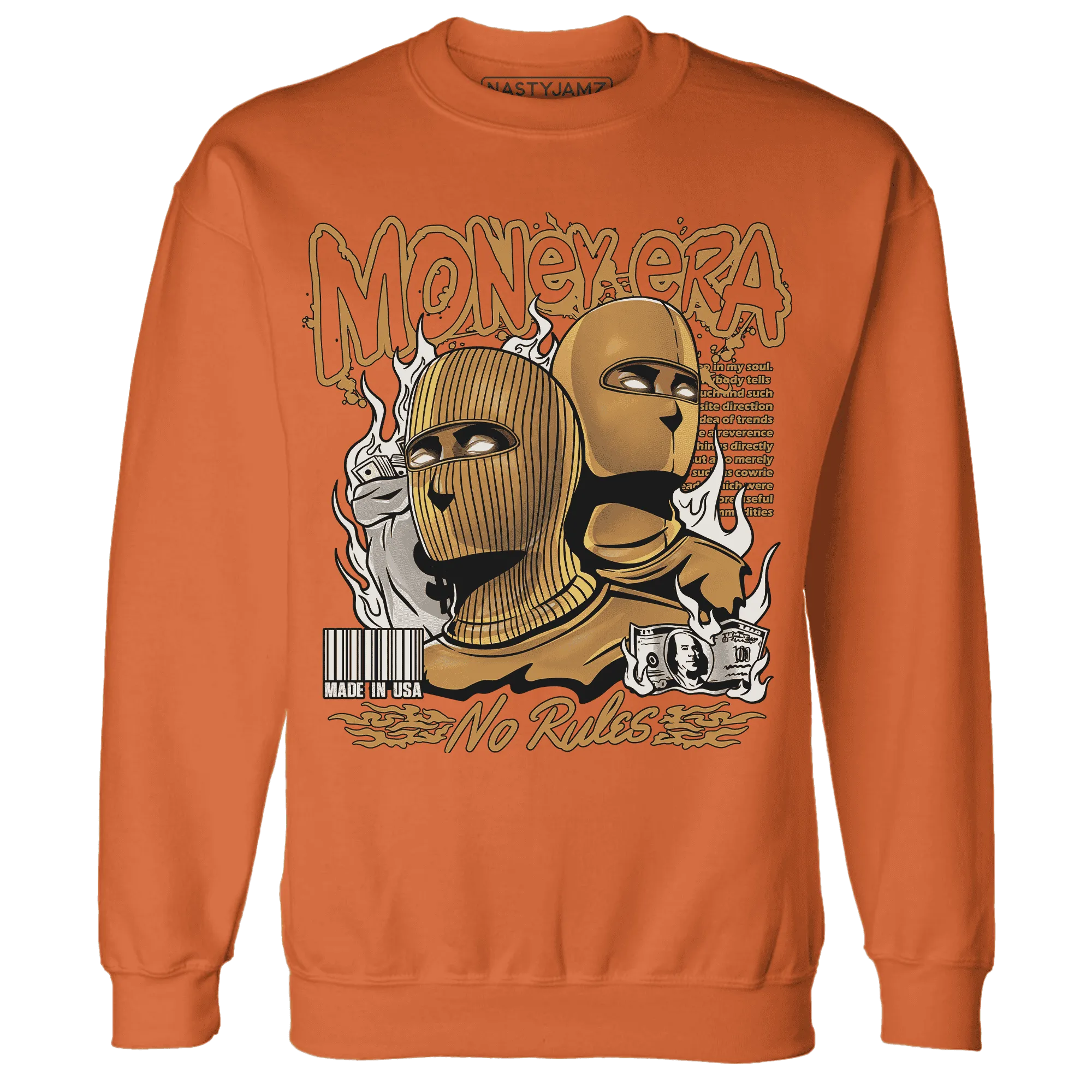 Dunk-Low-Retro-Wheat-Orange-NastyJamz-Sweatshirt-Match-Money-Era