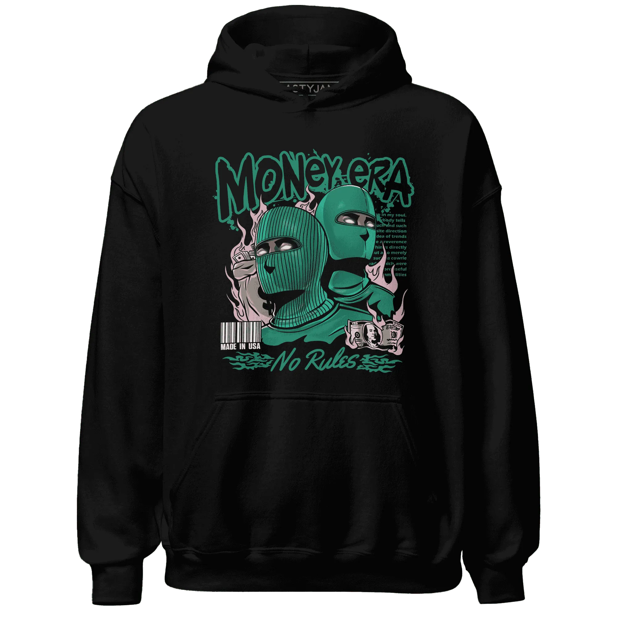 NastyJamz-Dunk-Pink-Malachite-Medium-Soft-Low-Sail-Hoodie-Match-Money-Era