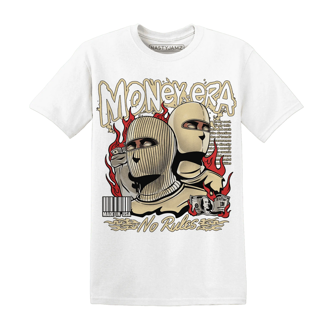 Dunk-Strawberry-Waffle-NastyJamz-T-Shirt-Match-Money-Era