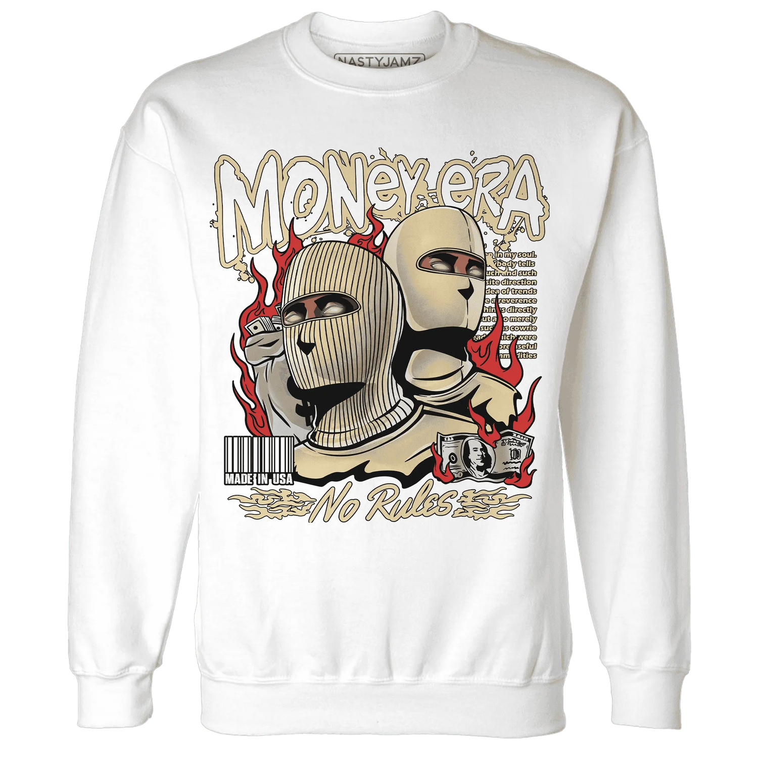 Dunk-Strawberry-Waffle-NastyJamz-Sweatshirt-Match-Money-Era