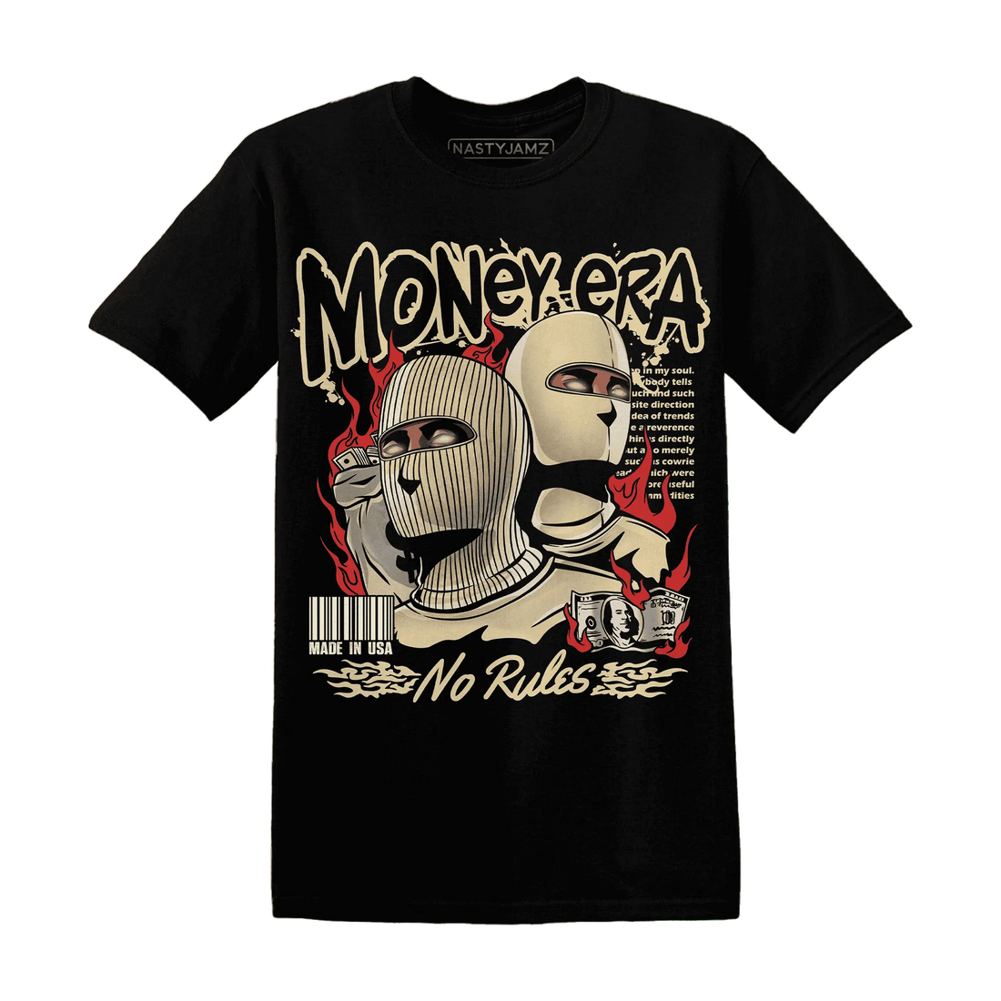 Dunk-Strawberry-Waffle-NastyJamz-T-Shirt-Match-Money-Era