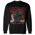 Jumman Jack University Red Sweatshirt Match Money Era - NastyJamz