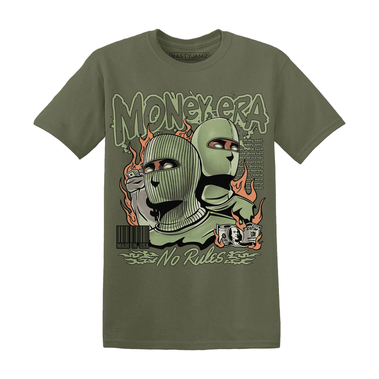 NastyJamz-VaporMax-Plus-Alligator-T-Shirt-Match-Money-Era