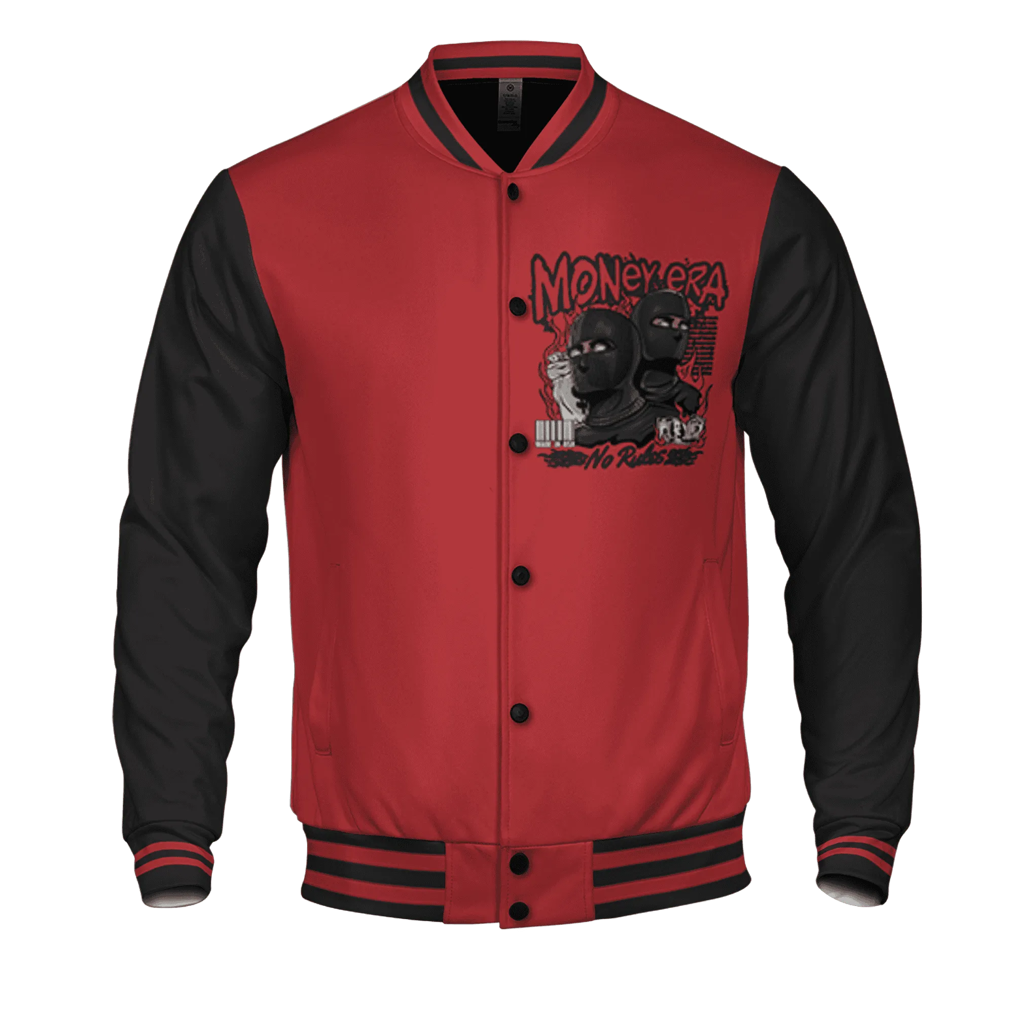 Black-Toe-Reimagined-Red-White-1s-NastyJamz-Varsity-Match-Money-Era