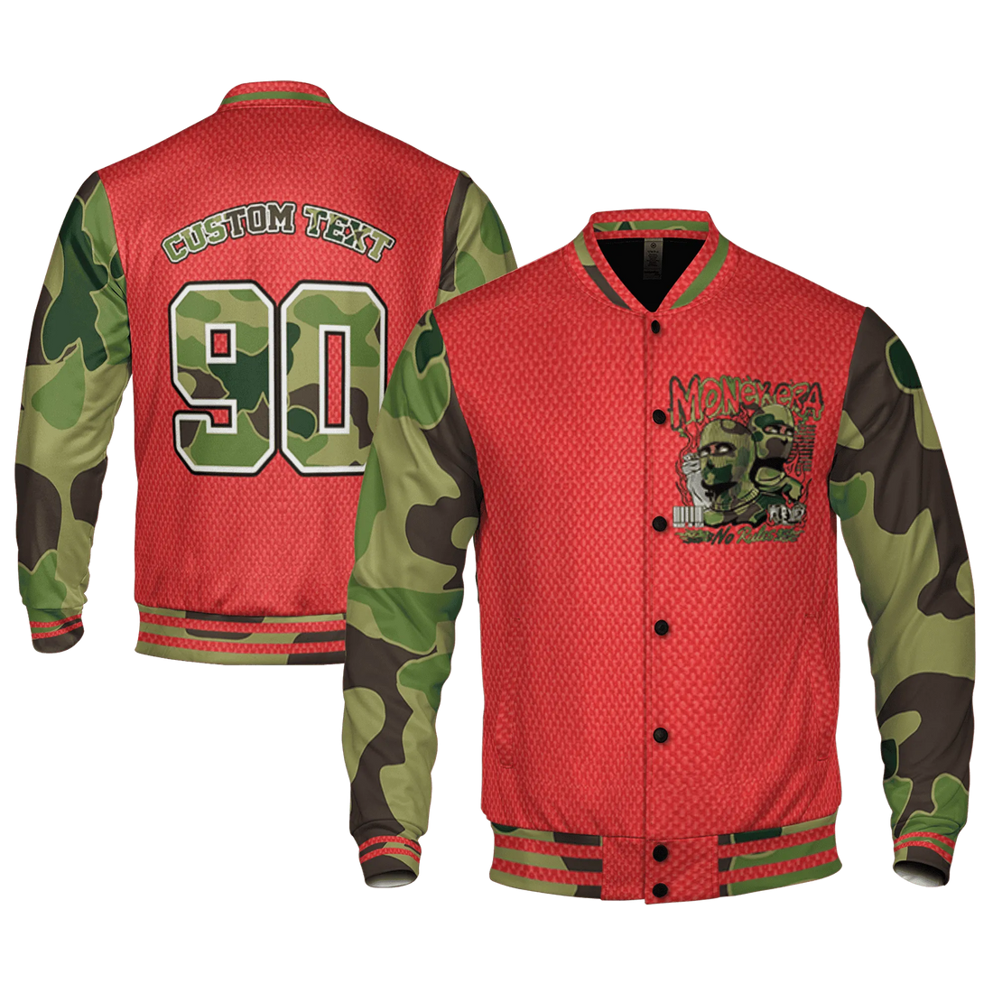 AM-90-Dark-Sage-Solar-Red-NastyJamz-Varsity-Match-Money-Era