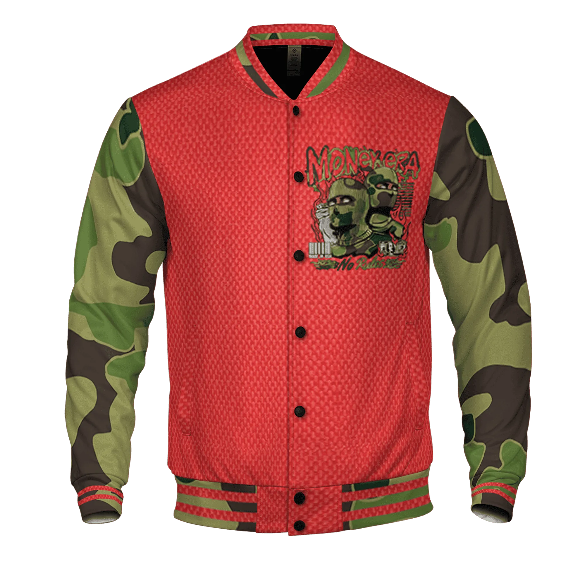 AM-90-Dark-Sage-Solar-Red-NastyJamz-Varsity-Match-Money-Era