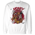Retro Red Taxi 12s Sweatshirt Match Money Junkie - NastyJamz