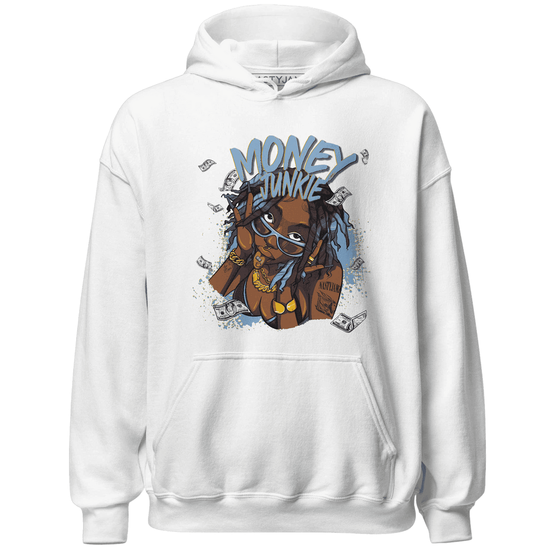 First In Flight 1s Hoodie Match Money Junkie - NastyJamz