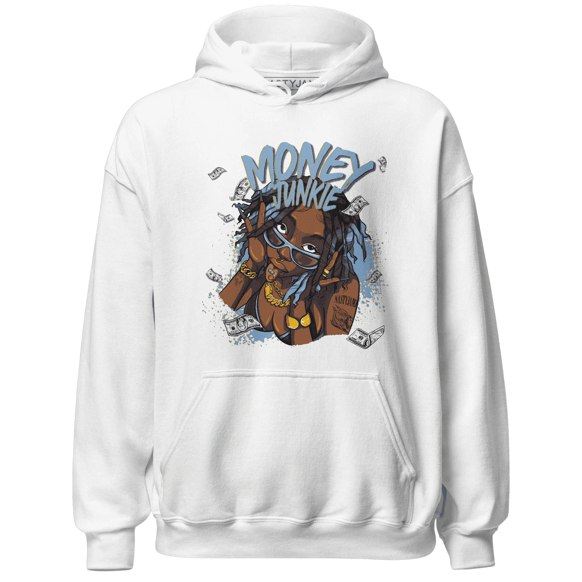 First In Flight 1s Hoodie Match Money Junkie - NastyJamz