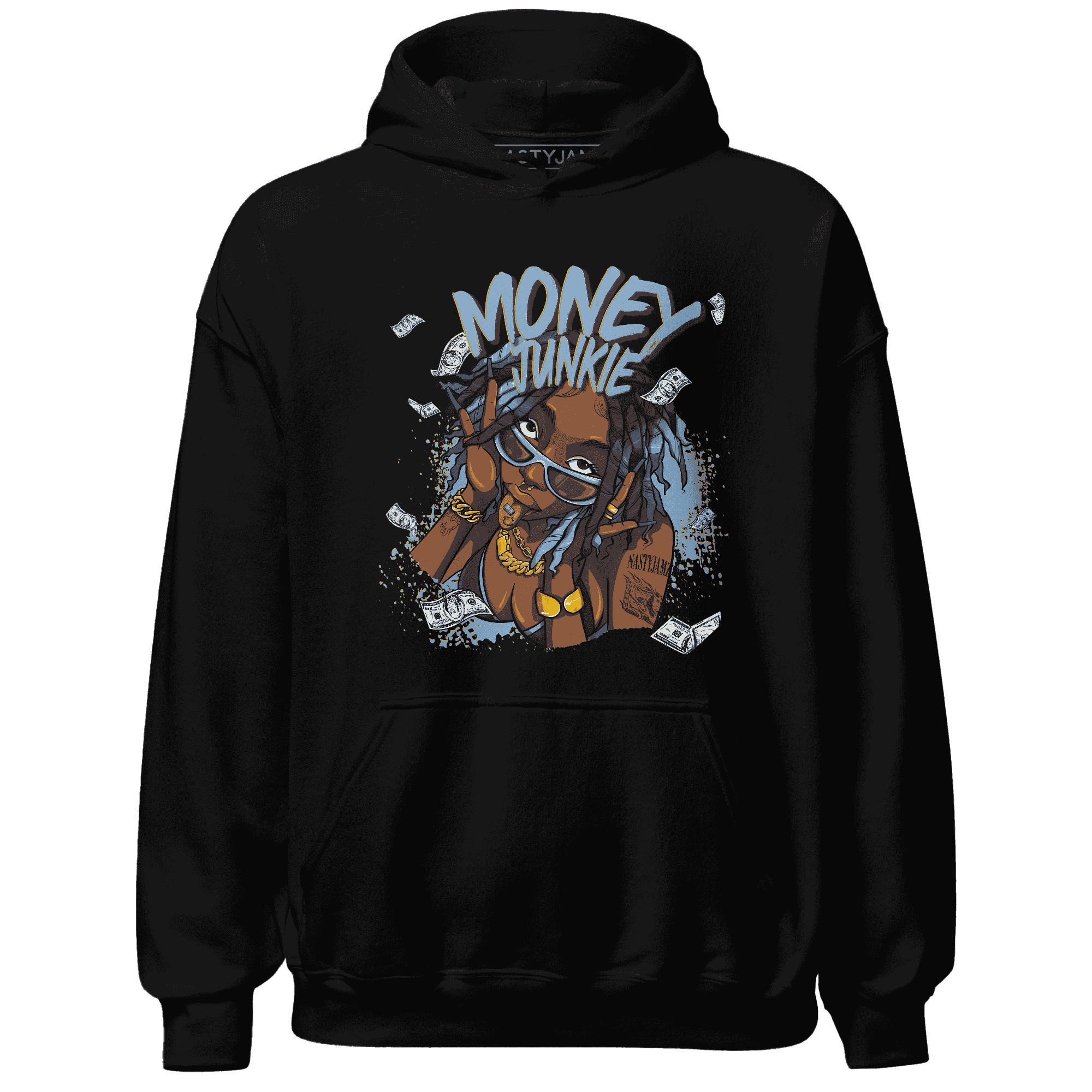 First In Flight 1s Hoodie Match Money Junkie - NastyJamz