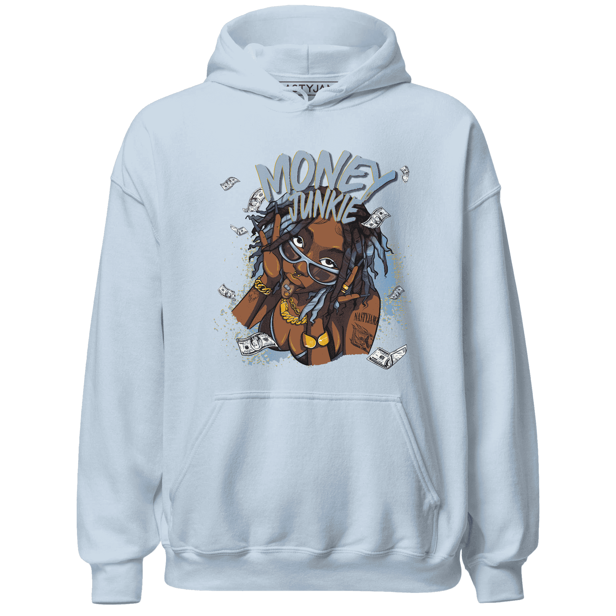 First In Flight 1s Hoodie Match Money Junkie - NastyJamz