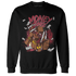High 85 Metallic Burgundy 1s Sweatshirt Match Money Junkie - NastyJamz
