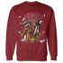 High 85 Metallic Burgundy 1s Sweatshirt Match Money Junkie - NastyJamz