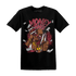 High 85 Metallic Burgundy 1s T Shirt Match Money Junkie - NastyJamz