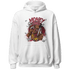 High 85 Metallic Burgundy 1s Hoodie Match Money Junkie - NastyJamz