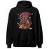 High 85 Metallic Burgundy 1s Hoodie Match Money Junkie - NastyJamz
