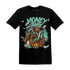 High OG Green Glow 1s T Shirt Match Money Junkie - NastyJamz