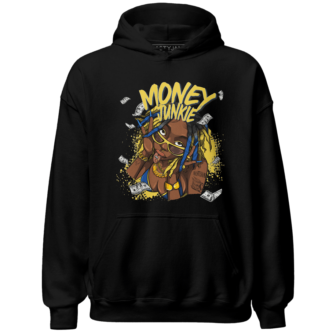 Low OG Canary TVSC 1s Hoodie Match Money Junkie - NastyJamz