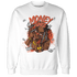 Georgia Peach 3s Sweatshirt Match Money Junkie - NastyJamz