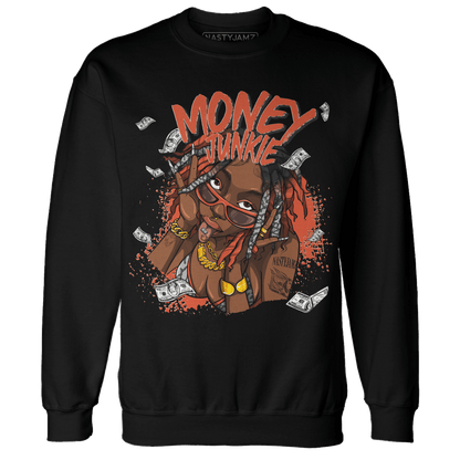 Georgia Peach 3s Sweatshirt Match Money Junkie - NastyJamz