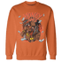 Georgia Peach 3s Sweatshirt Match Money Junkie - NastyJamz