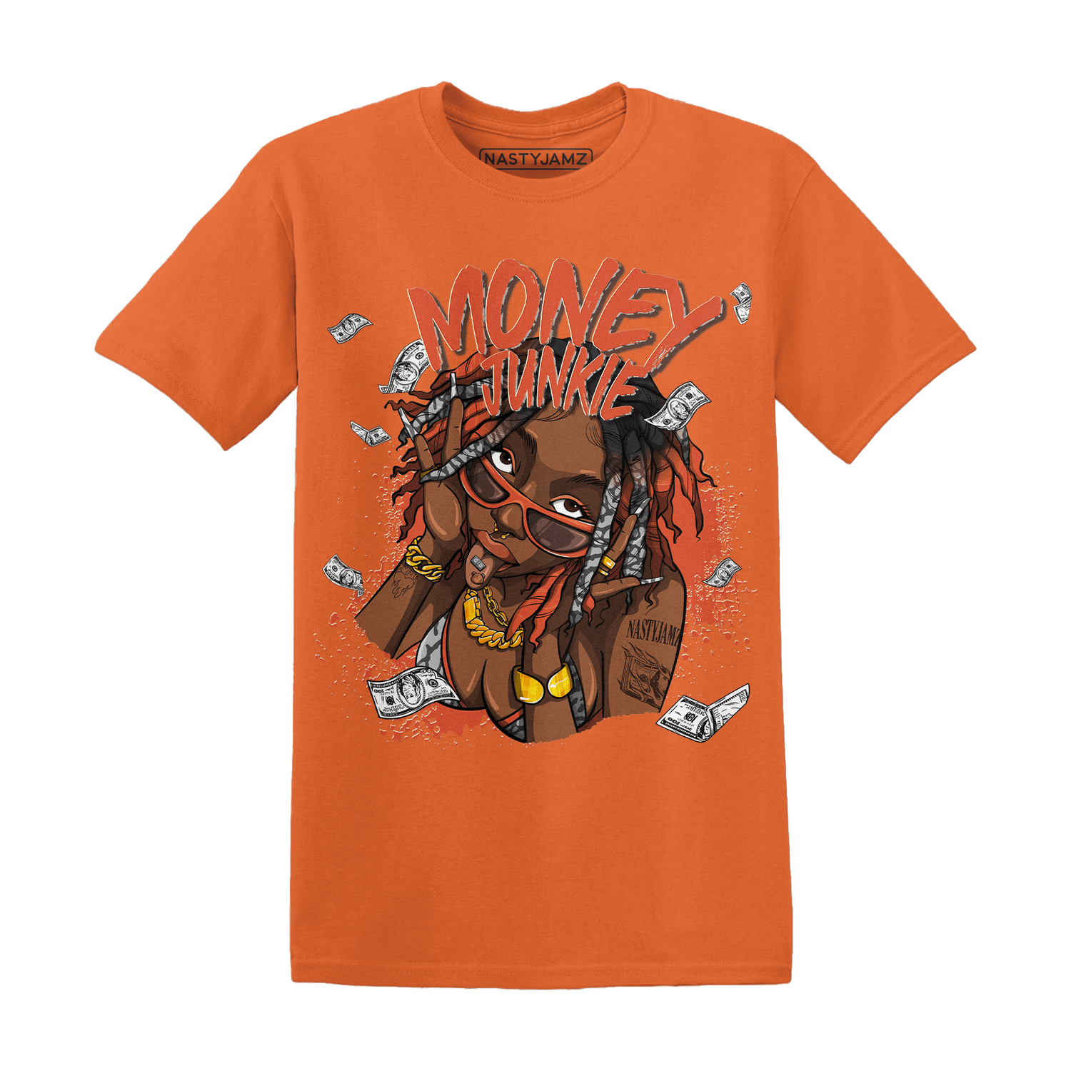 Georgia Peach 3s T Shirt Match Money Junkie - NastyJamz