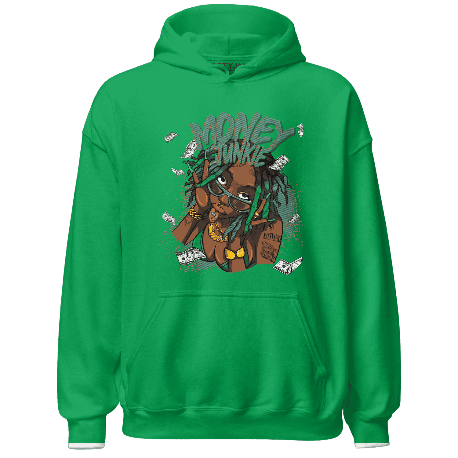 Nina CN Abney 3s Hoodie Match Money Junkie - NastyJamz