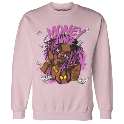 GS Hyper Violet 4s Sweatshirt Match Money Junkie - NastyJamz