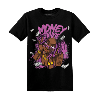 GS Hyper Violet 4s T Shirt Match Money Junkie - NastyJamz