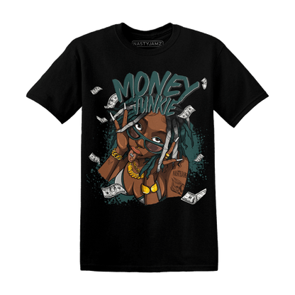 Oxidized Green 4s T Shirt Match Money Junkie - NastyJamz
