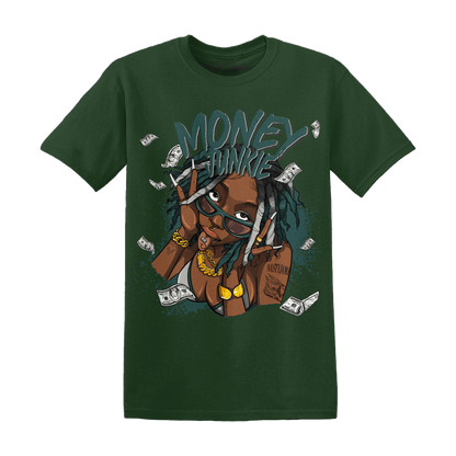 Oxidized Green 4s T Shirt Match Money Junkie - NastyJamz