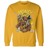 Vivid Sulfur 4s Sweatshirt Match Money Junkie - NastyJamz