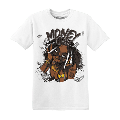 White-Thunder-4s-T-Shirt-Match-Money-Junkie