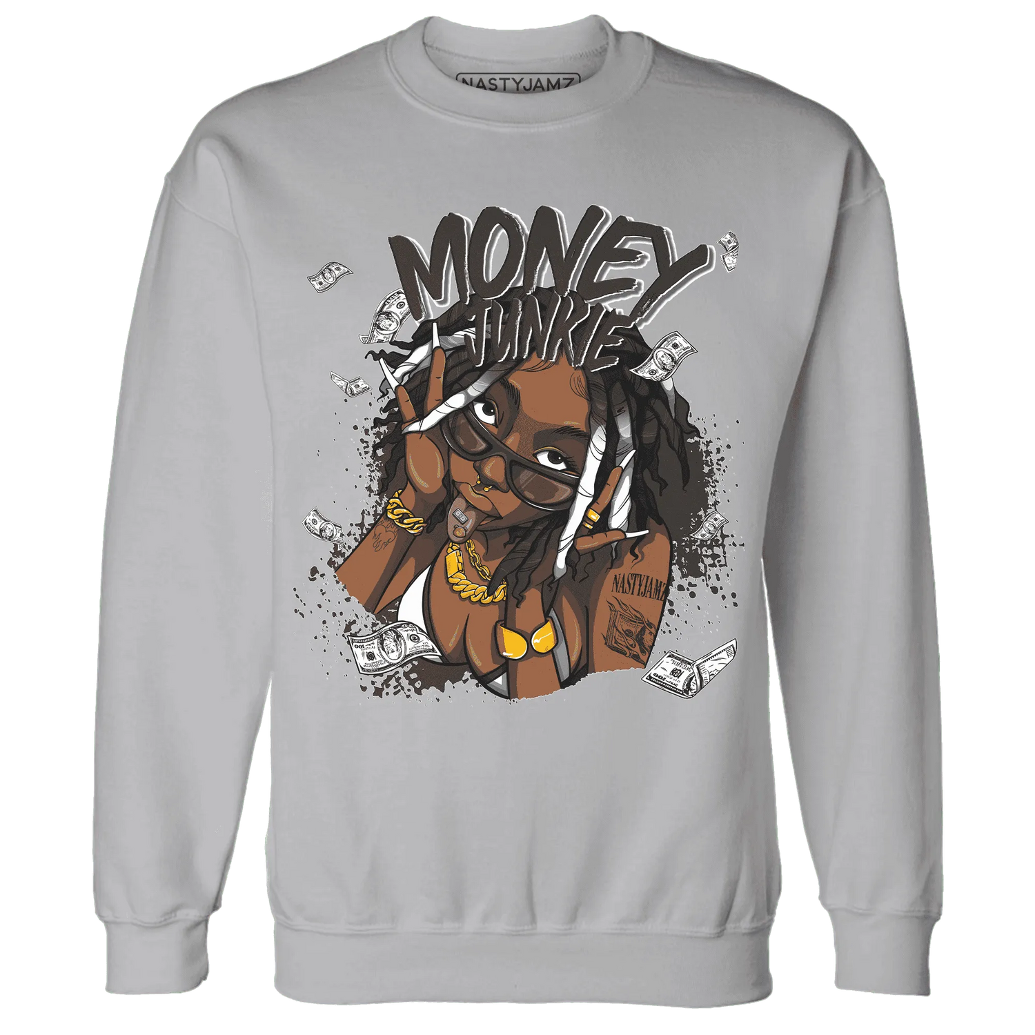 White-Thunder-4s-Sweatshirt-Match-Money-Junkie