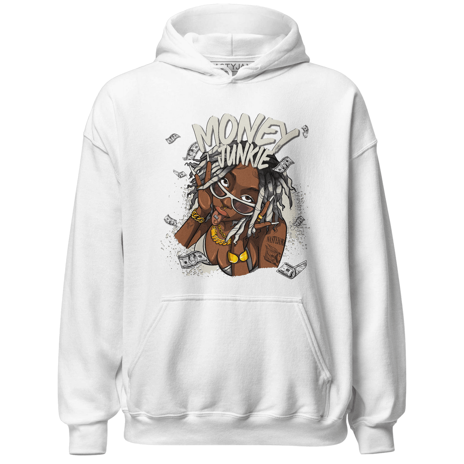 SE Sail 5s Hoodie Match Money Junkie - NastyJamz