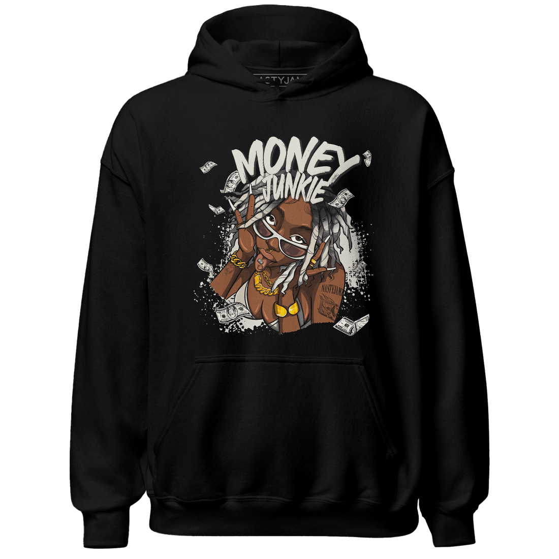 SE Sail 5s Hoodie Match Money Junkie - NastyJamz