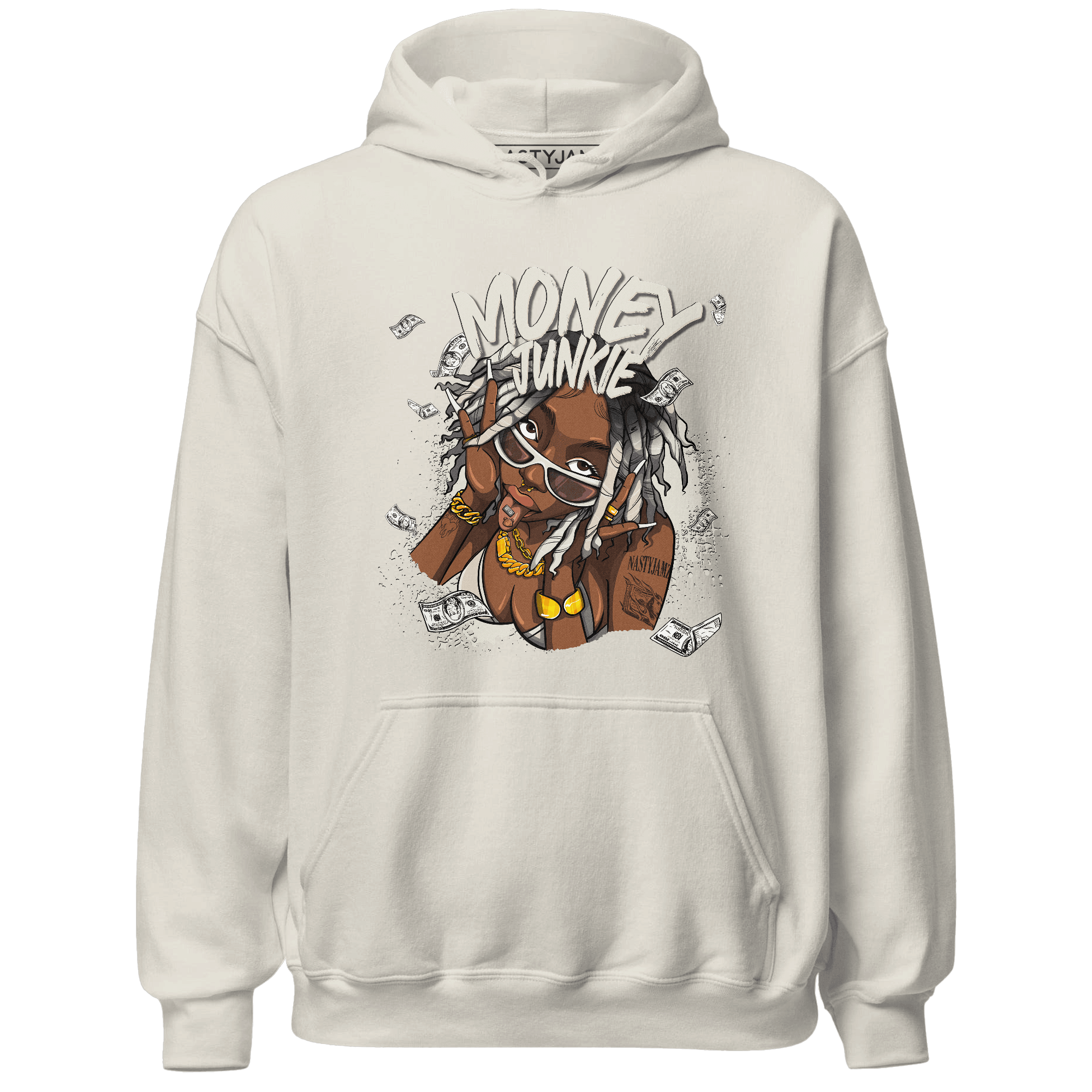 SE Sail 5s Hoodie Match Money Junkie - NastyJamz