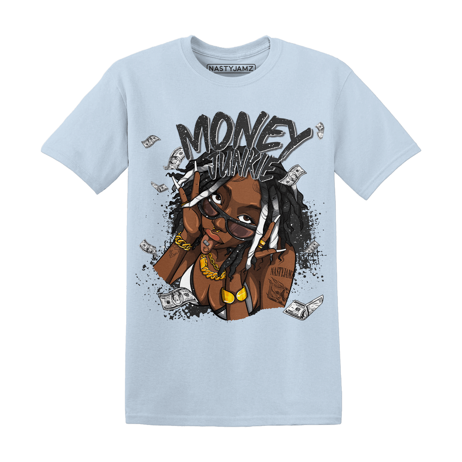 Reverse Oreo 6s T Shirt Match Money Junkie - NastyJamz