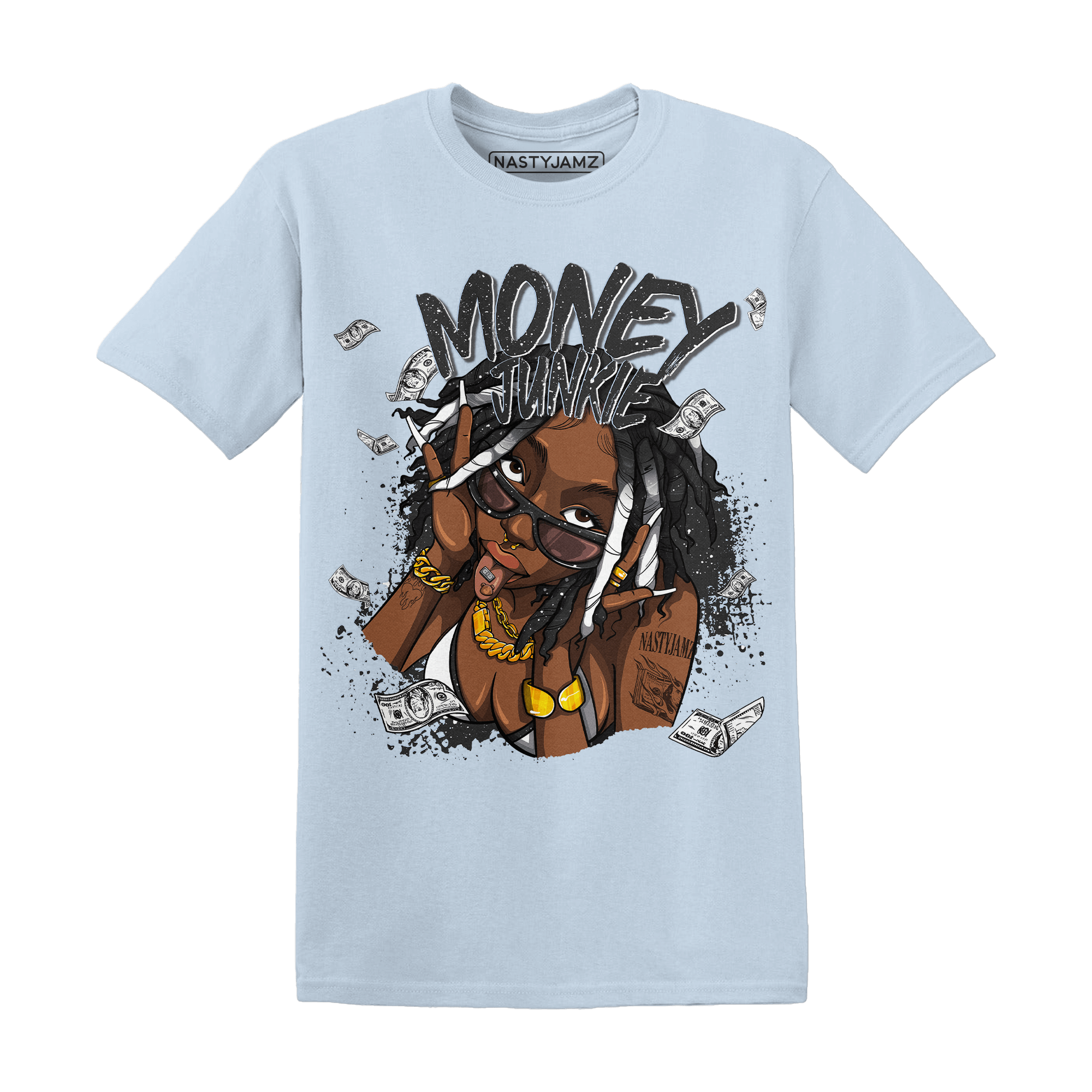 Reverse Oreo 6s T Shirt Match Money Junkie - NastyJamz